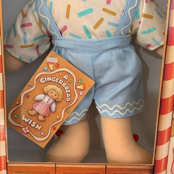 1990 NIB Vintage Deadstock Merry Andrew Cloth Plush Renee Graef Shoebox Rag Doll - Picture 10 of 11